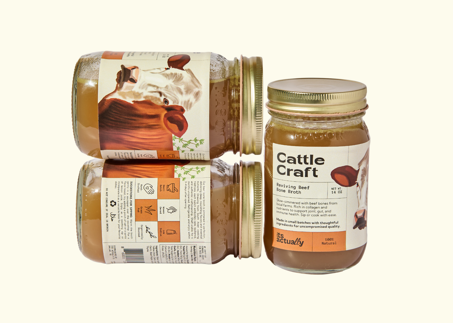 Its Actually Co. Reviving Halal Beef Bone Broth