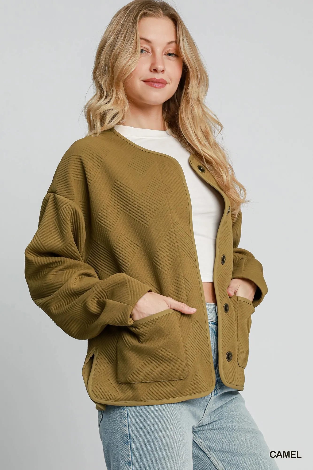 Textured Jacquard Jacket