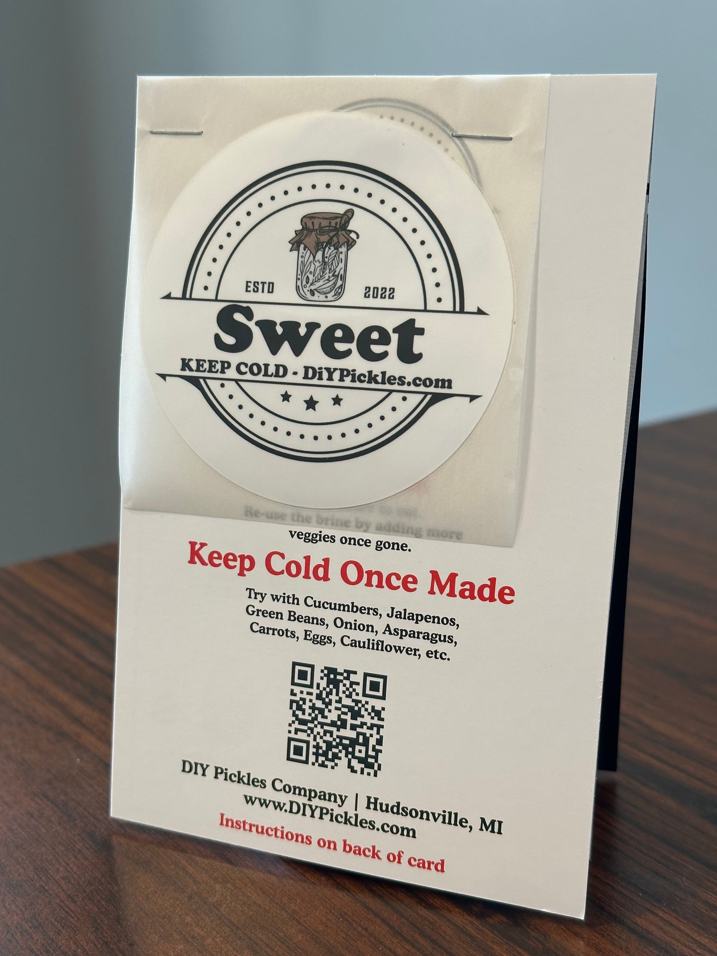 DIY Pickles Sweet Spice Pack