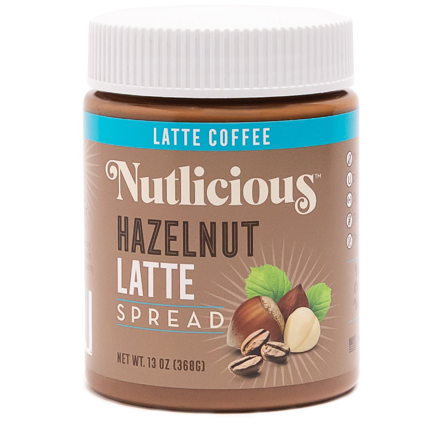 Hazelnut Latte Spread, 13 oz