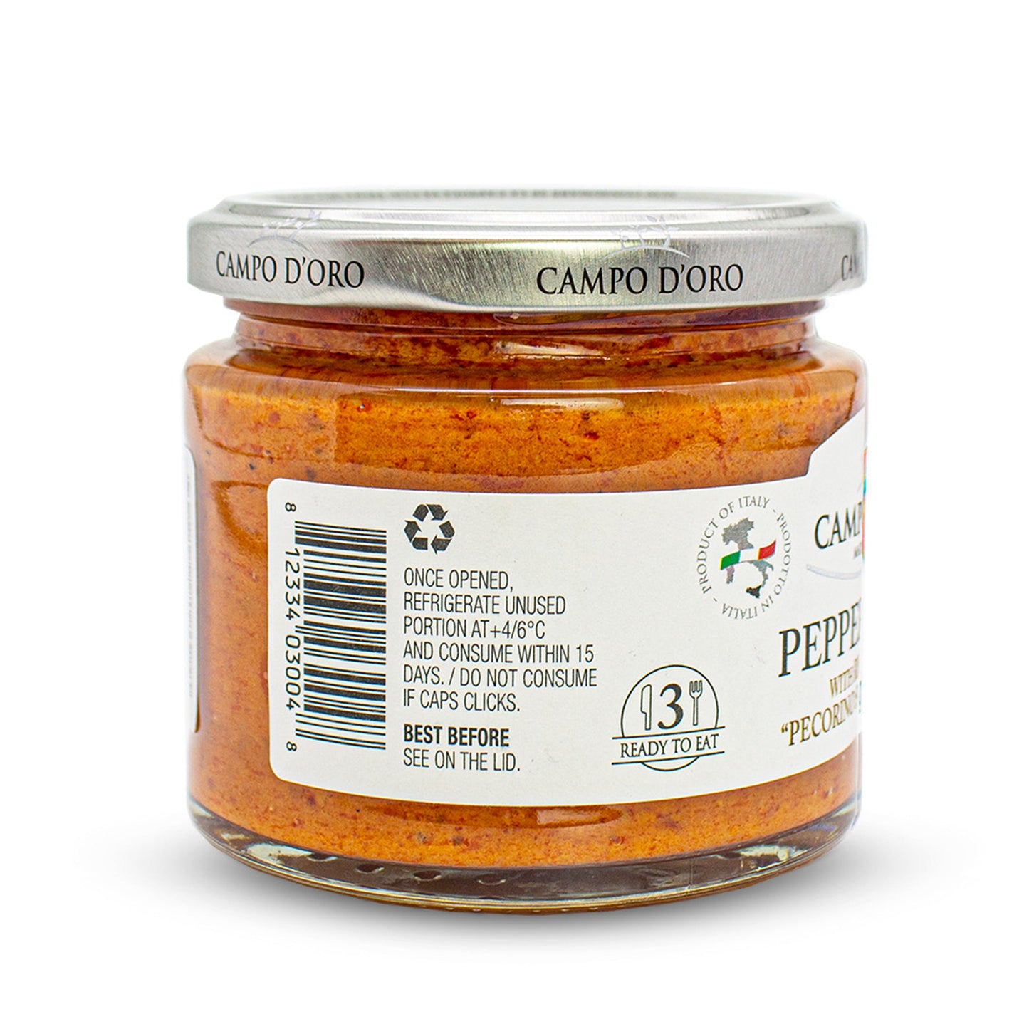 Pepper and Ricotta Pesto with Pecorino, 6.35oz