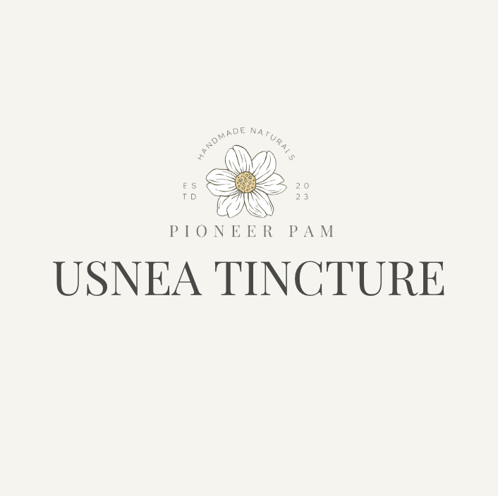 Pioneer Pam Usnea Tincture: Nature's Antibiotic