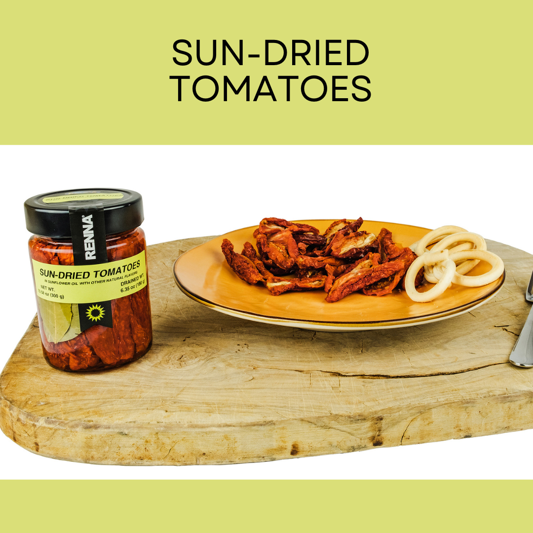 Premium Italian Sun-Dried Tomatoes in Oil, 10.58oz