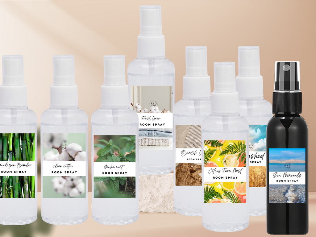 Fresh & Clean Room and Linen Spray Collection – Crisp, Light, and Uplifting Scents