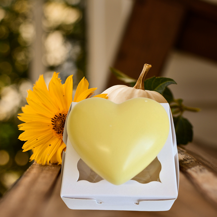 Handcrafted Closet & Drawer heart Sachet - Cozy & Comforting  – Warm, Inviting Scents for Relaxation & Seasonal Gifting - Scented Wax Heart Freshener