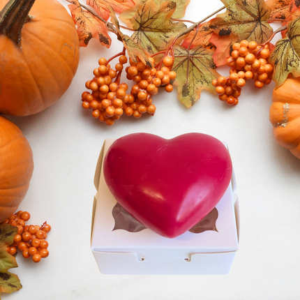 Handcrafted Closet & Drawer heart Sachet - Cozy & Comforting  – Warm, Inviting Scents for Relaxation & Seasonal Gifting - Scented Wax Heart Freshener