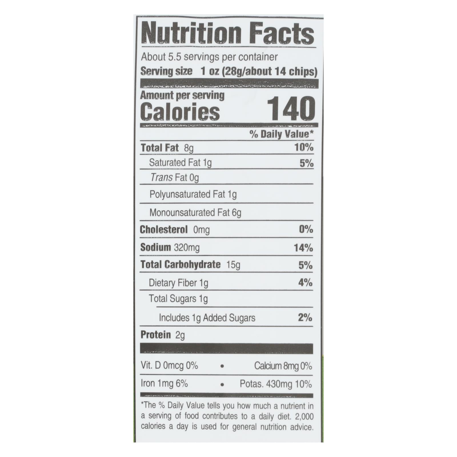 Boulder Canyon Jalapeno Kettle Chips, Avocado Oil, 12-Pack