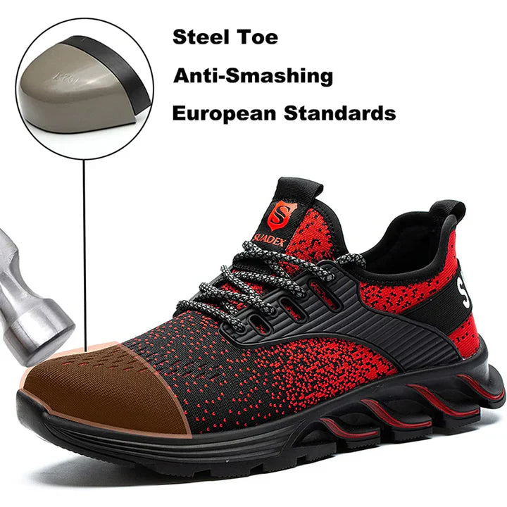 SUADEX Breathable Puncture-Proof Safety Work Shoes