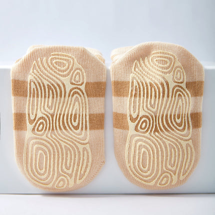 New-Ladybug & Friends- Organic- 4 Pairs of Stay-On Baby & Toddler Non-Slip Socks