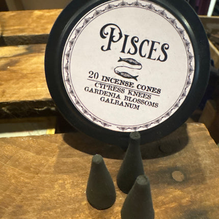 Zodiac Collection - Incense Cones Tins