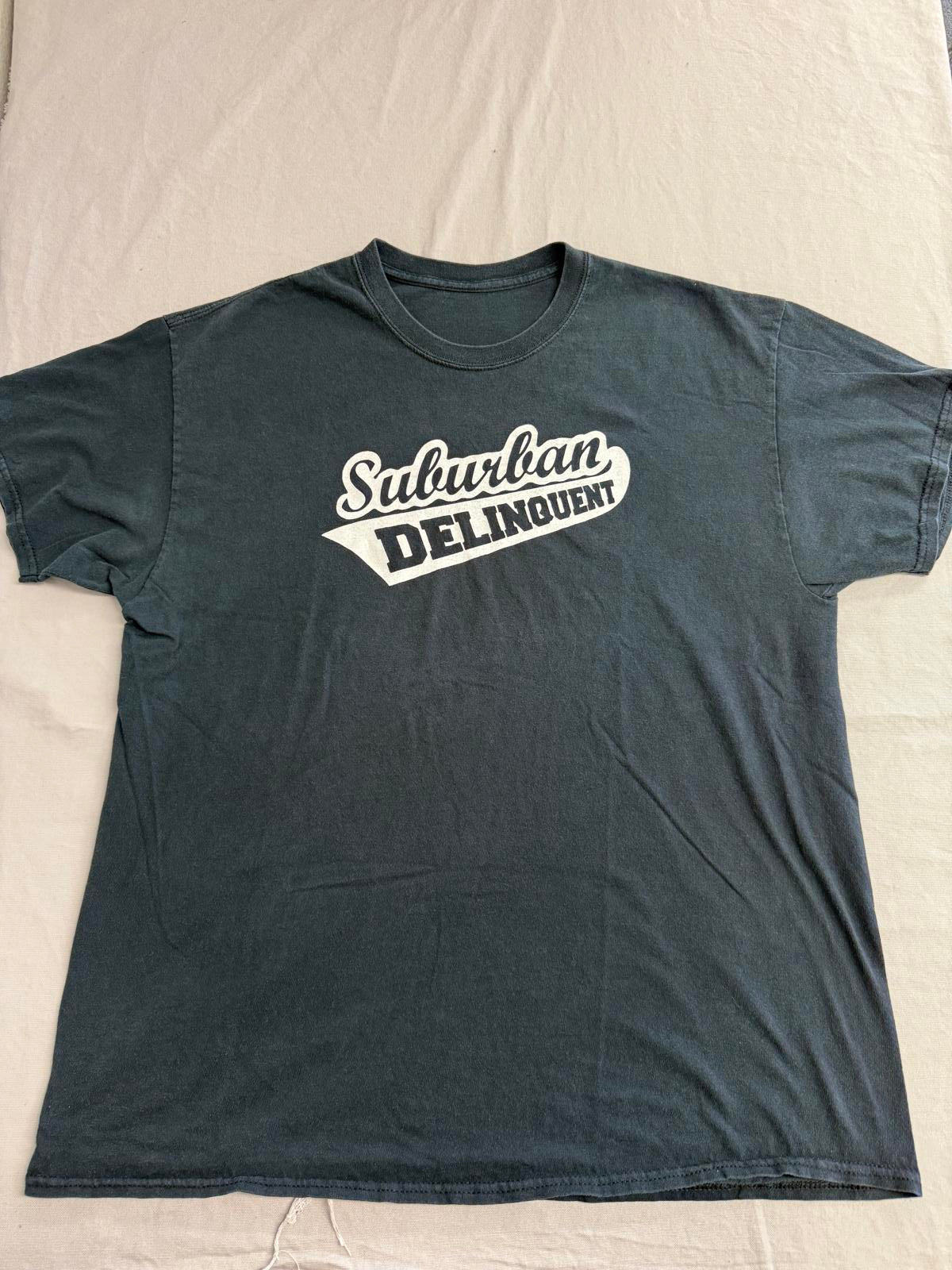 Suburban Delinquent T-shirt Socal Moto Biker Videos Merch XL