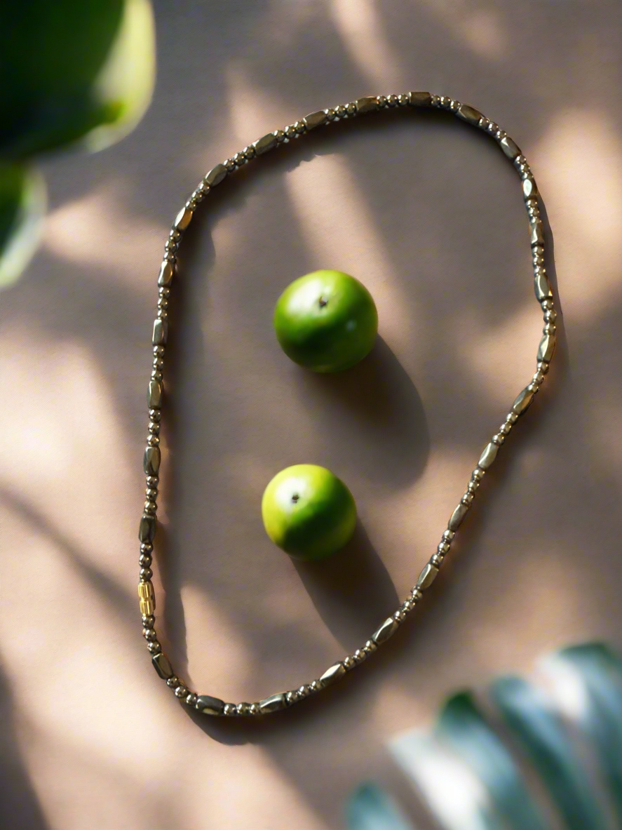 Magnetized Hematite Necklace - 20 Inches