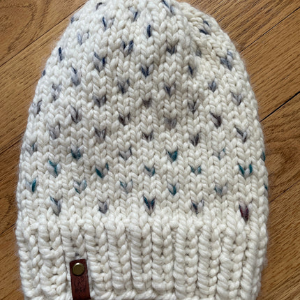 Fair aisle Hearts Beanie