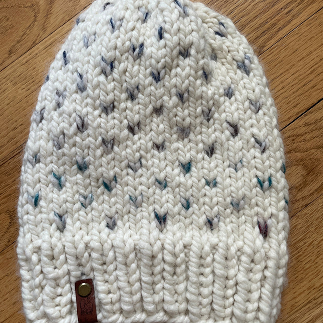 Fair aisle Hearts Beanie