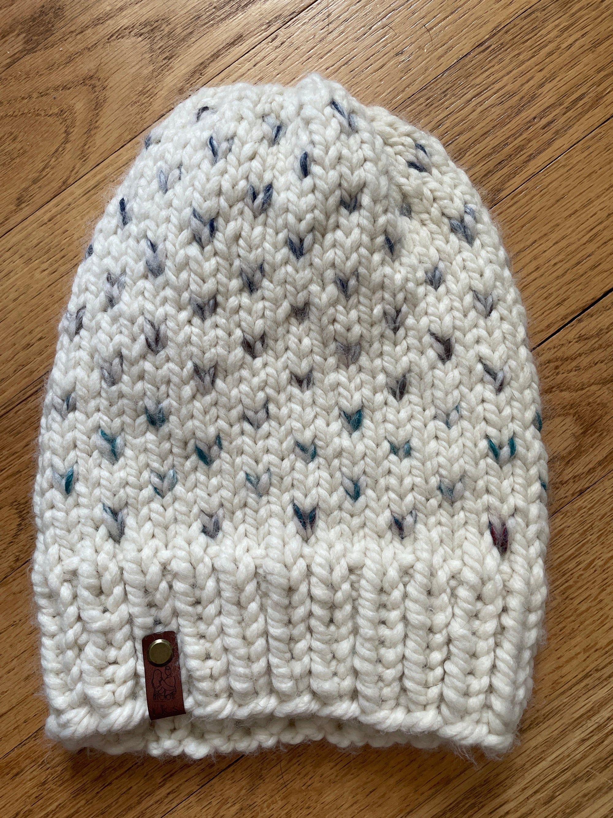 Fair aisle Hearts Beanie