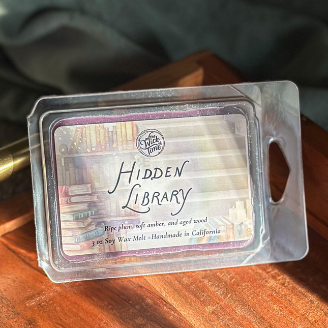 Hidden Library Wax Melt