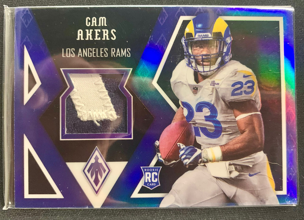 Cam Akers - 2020 Panini Phoenix Fabrics Blue - #PF-CA