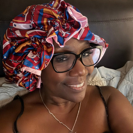 Good Vibes Only All Satin Bonnet