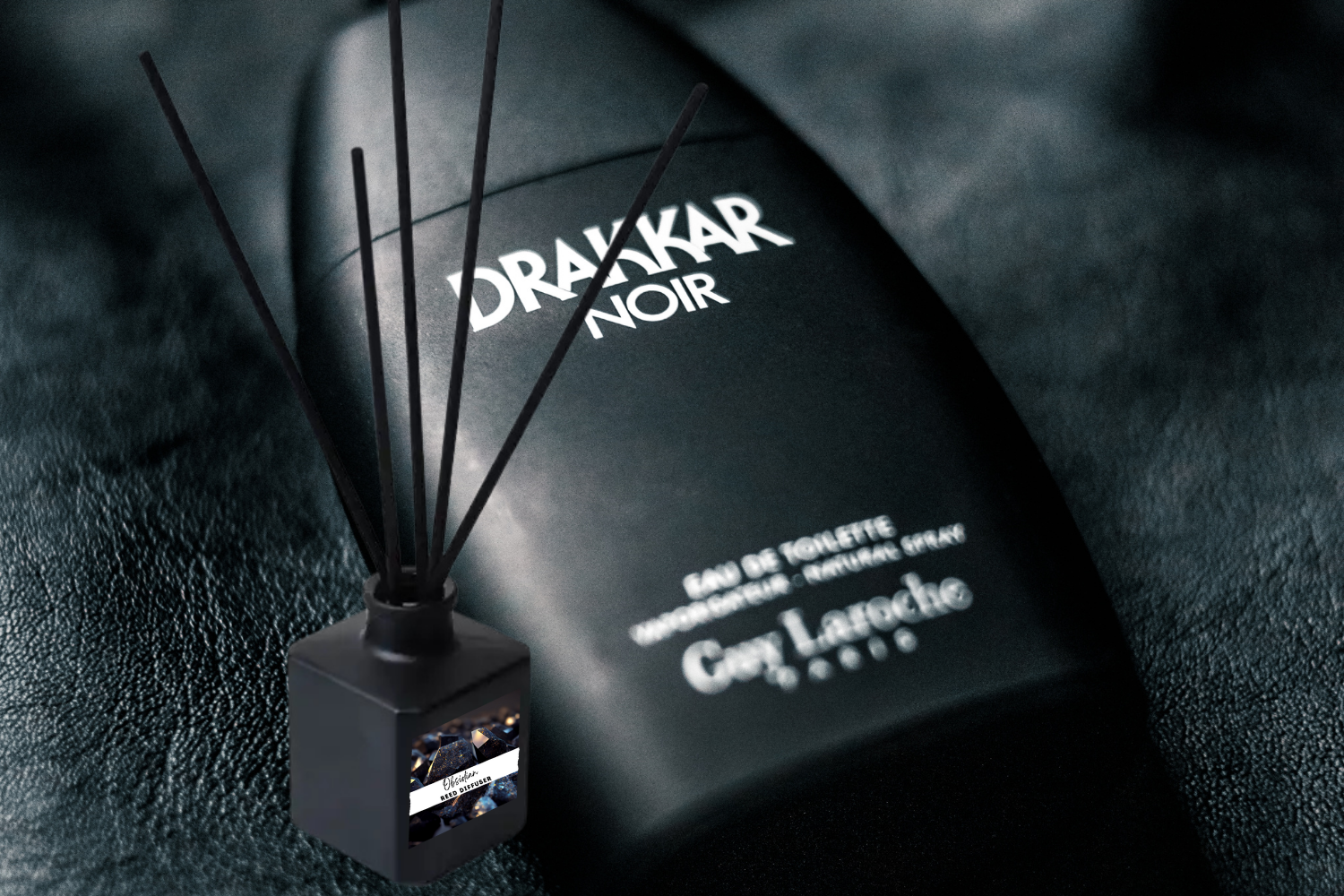 Bold & Masculine Reed Diffuser Collection – Sophisticated Scents with Obsidian, Currant, Wood & Smoke