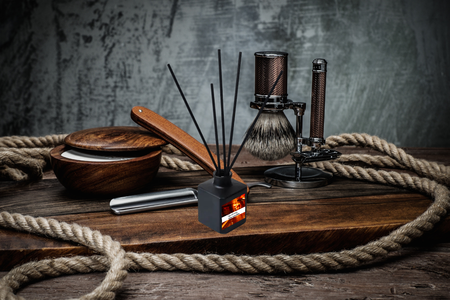 Bold & Masculine Reed Diffuser Collection – Sophisticated Scents with Obsidian, Currant, Wood & Smoke