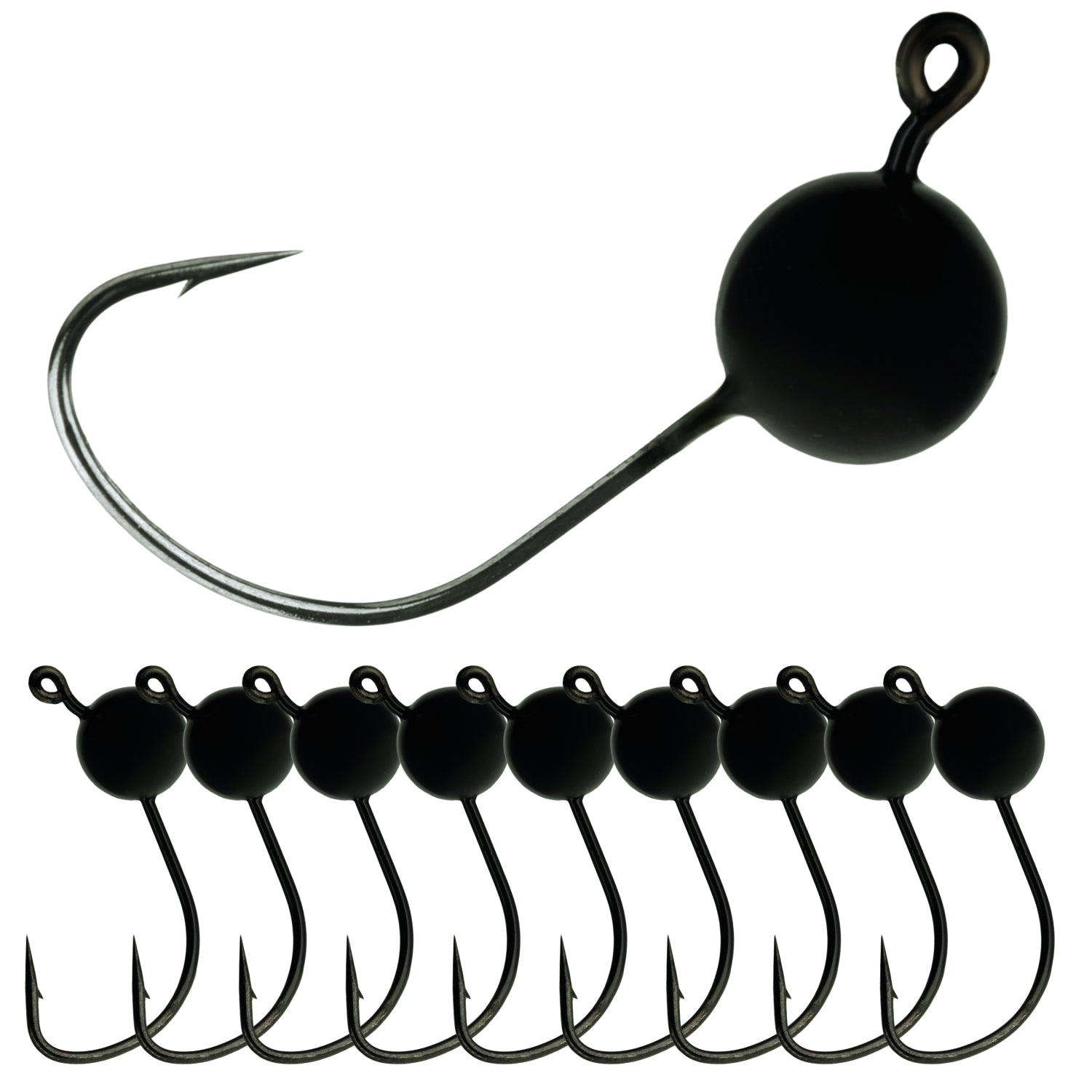 Reaction Tackle Lead Wacky Jigs- 10-PACK- Ultra Sharp - New