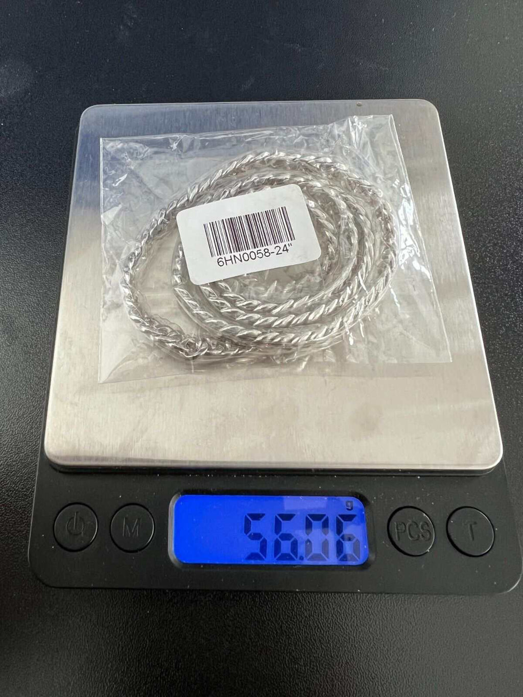 Men's Moissanite Real Cuban Curb Link Chain Hip Hop Solid 925 Silver Necklace