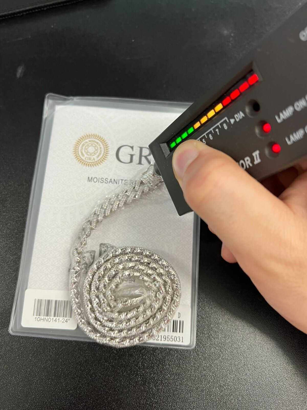 10mm Moissanite Miami Cuban Chain