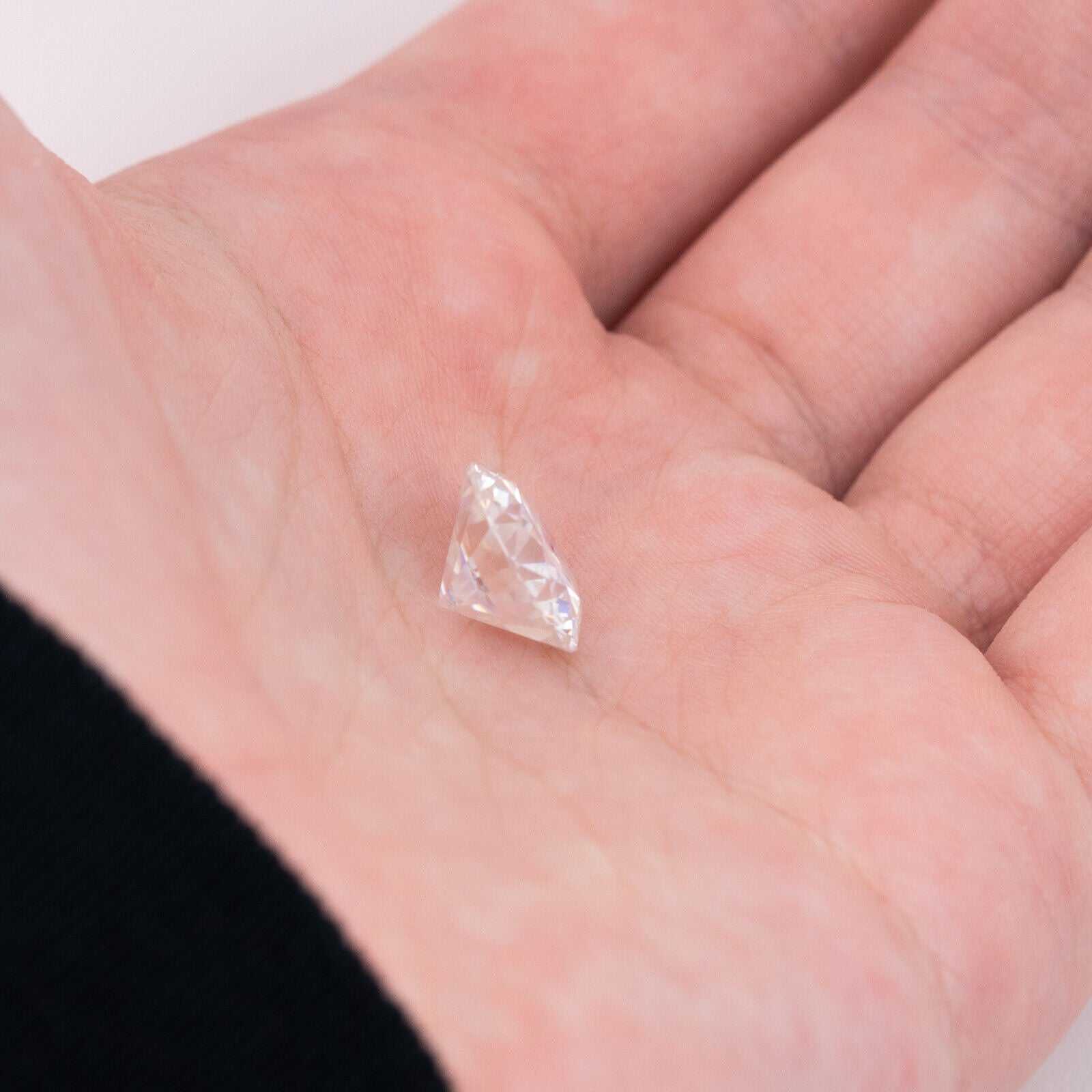 Loose Moissanite Gem Stone VVS1 D Color Brilliant Wholesale