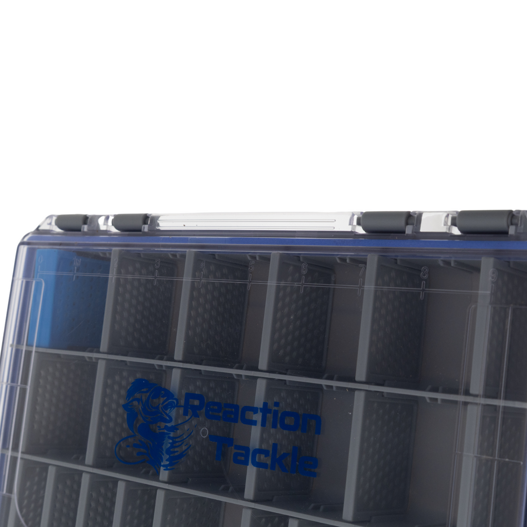 Reaction Tackle Ultra Elite Tackle Tray- Water Resistant with Single Clip Design - New
