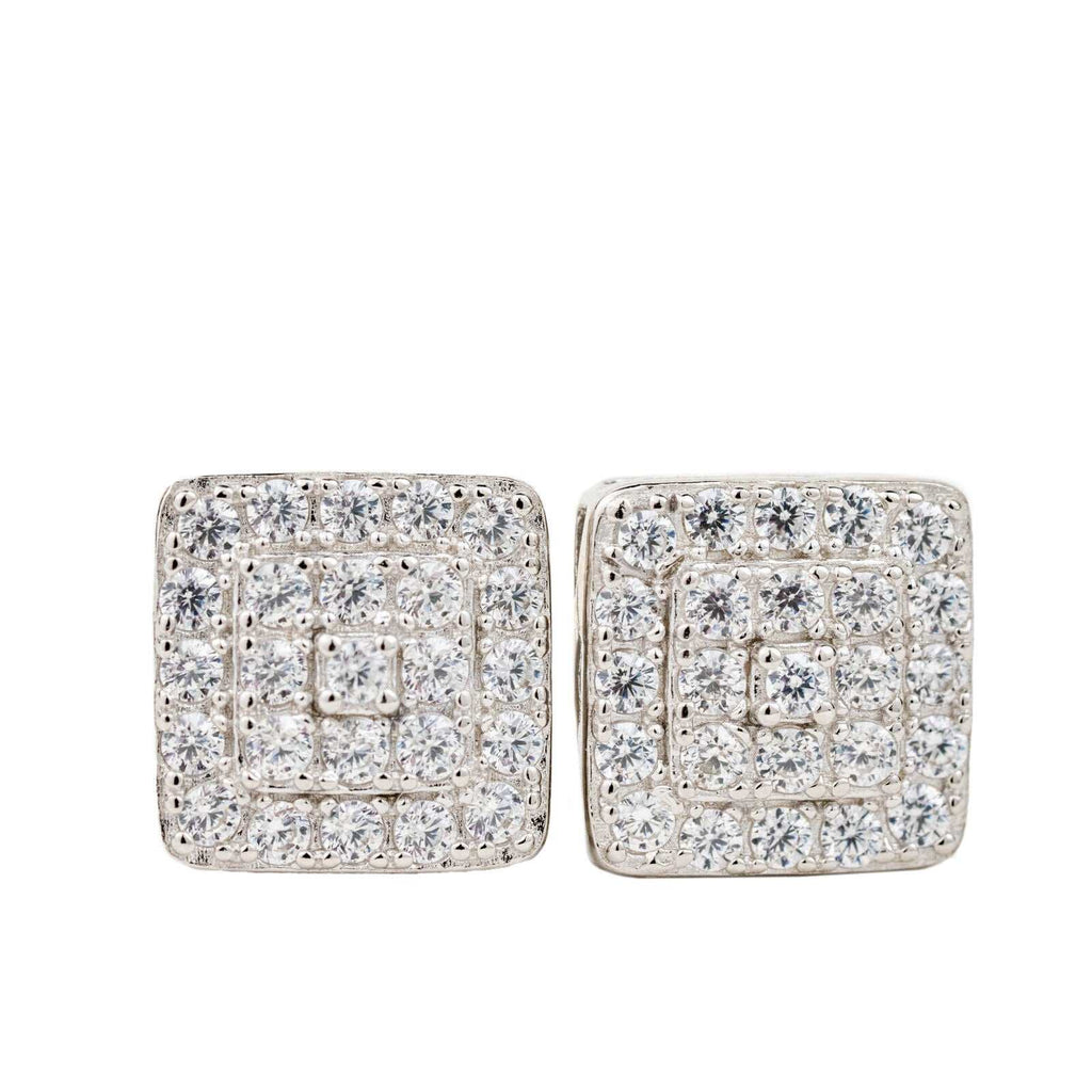 Square Stud Earrings