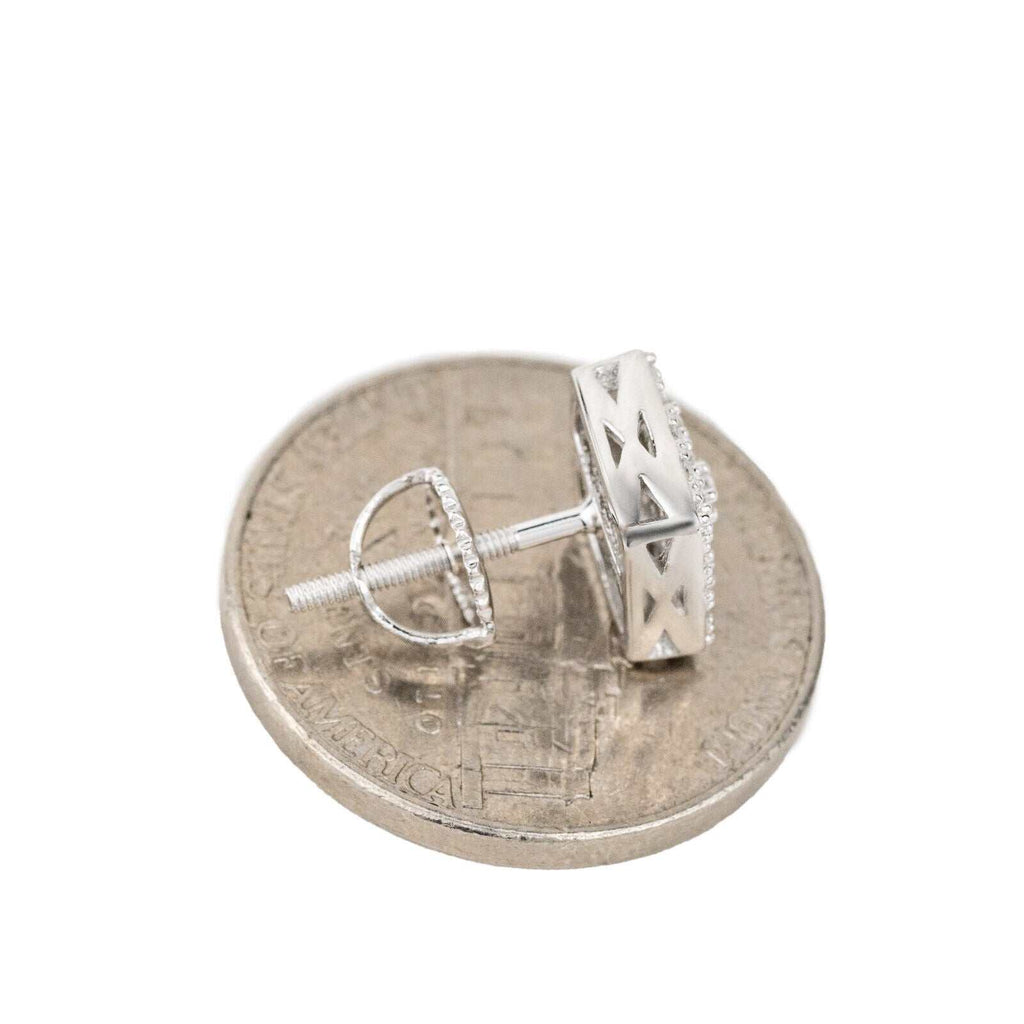 Square Stud Earrings