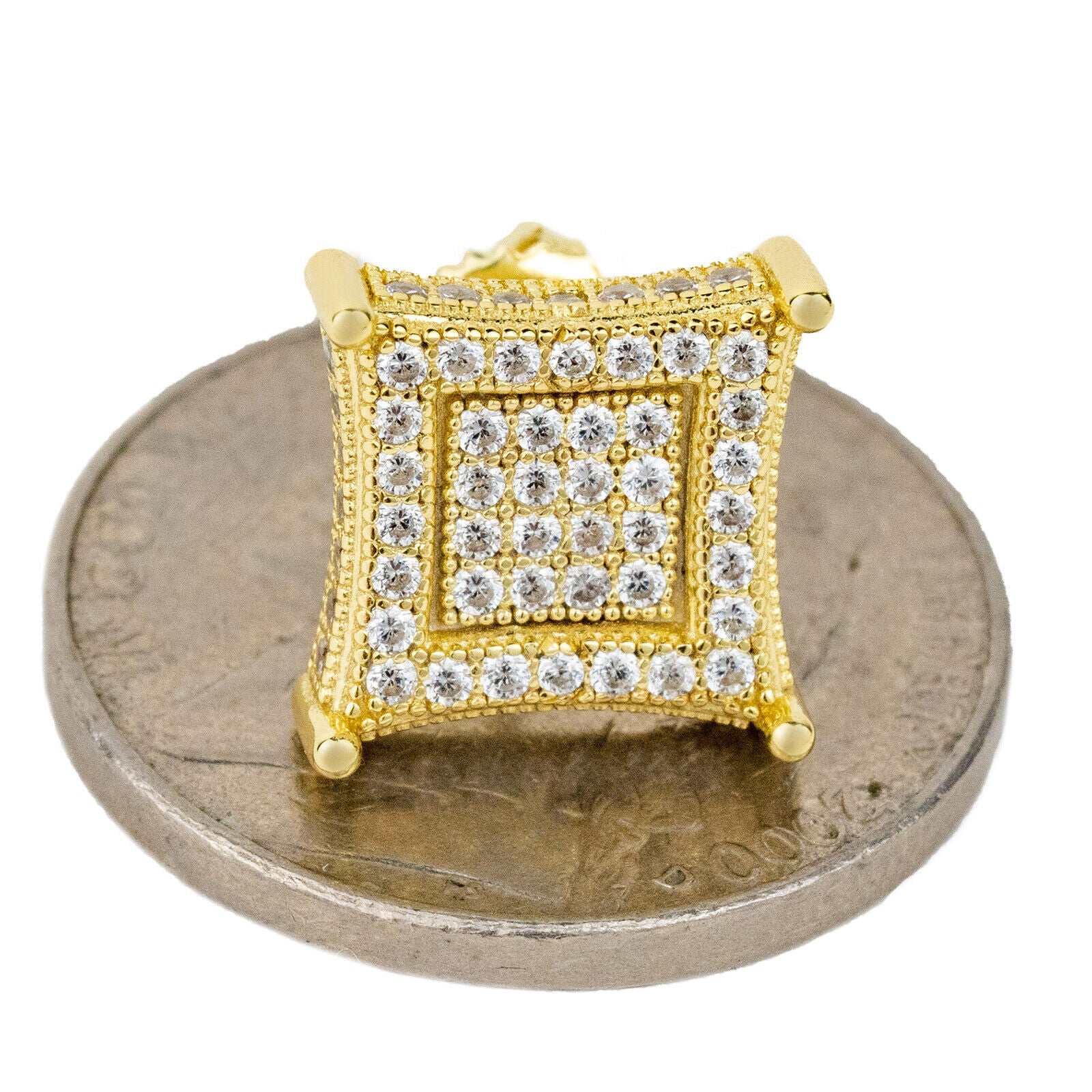 14K Gold Kite Earrings