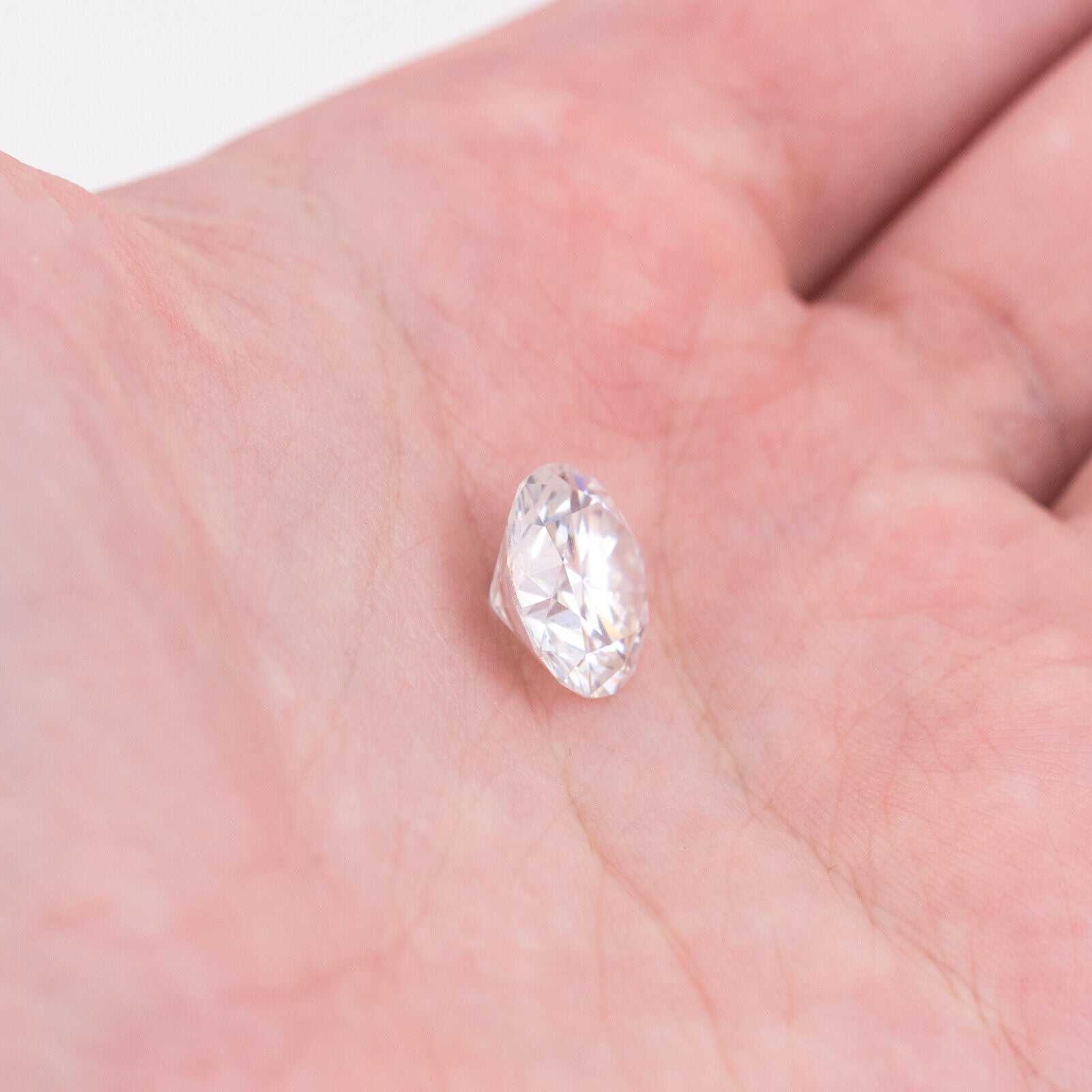 Loose Moissanite Gem Stone VVS1 D Color Brilliant Wholesale