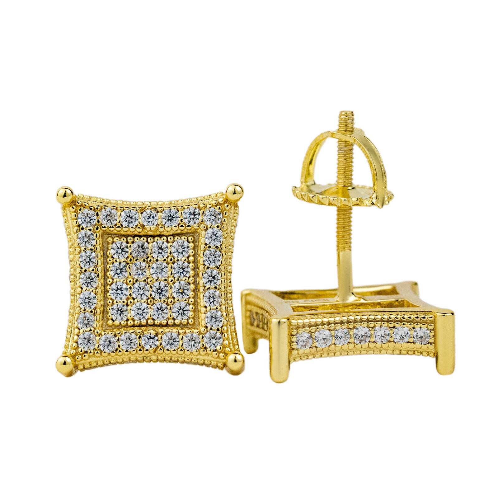 14K Gold Kite Earrings