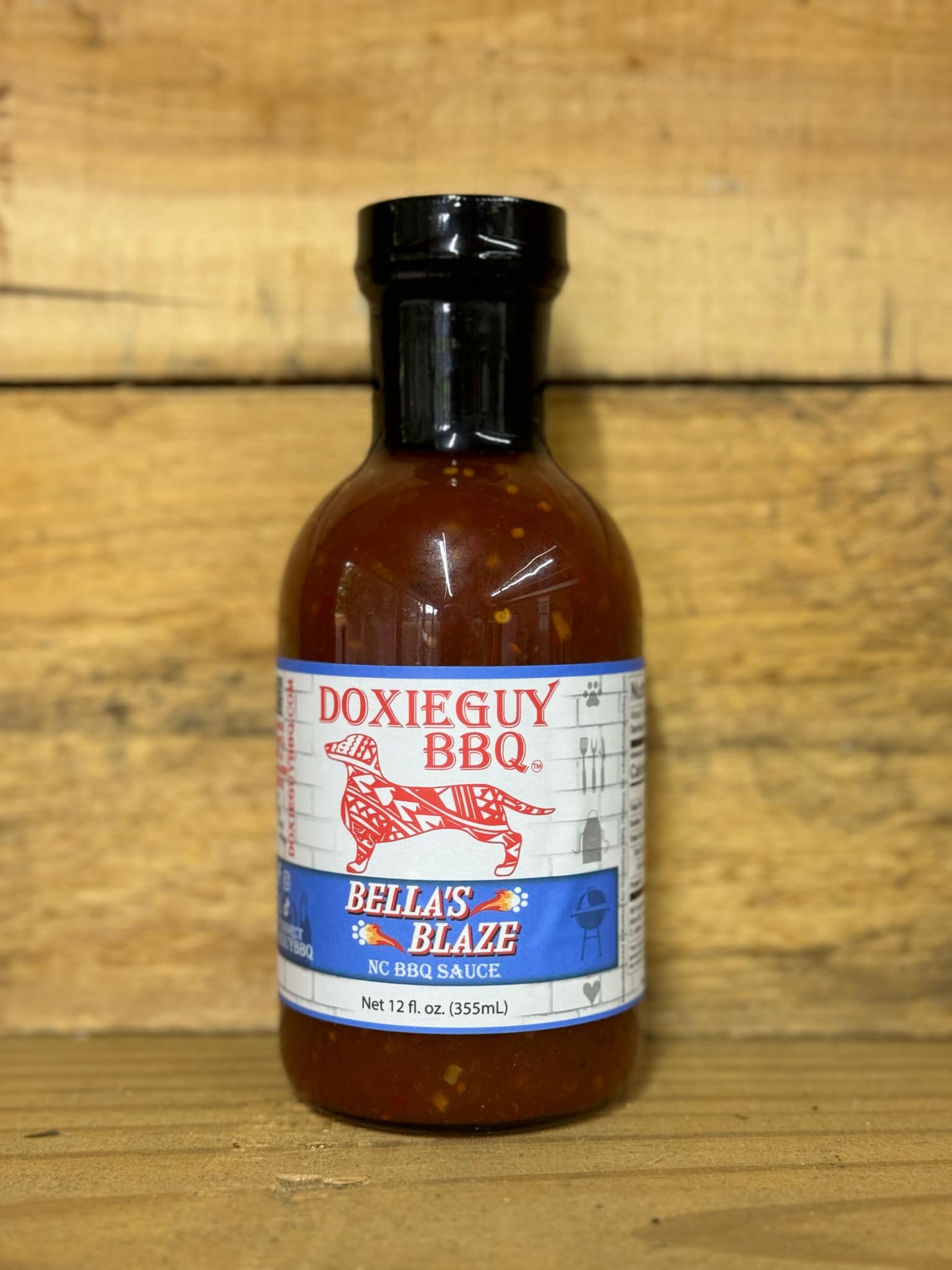 Bella’s Blaze – Sweet & Spicy Finishing BBQ Sauce (12 oz)