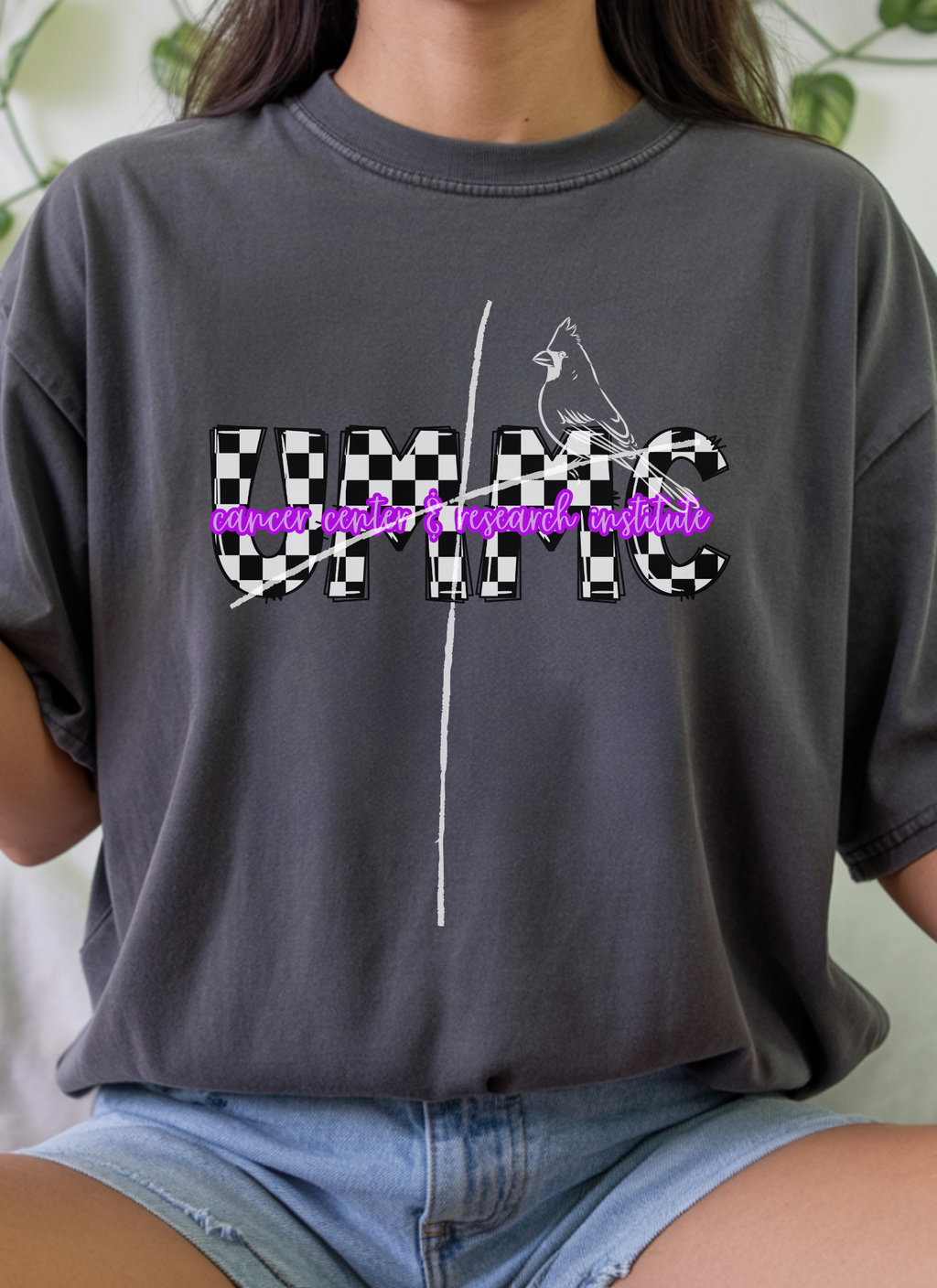 UMMC CCRI PURPLE | Comfort Colors Tee