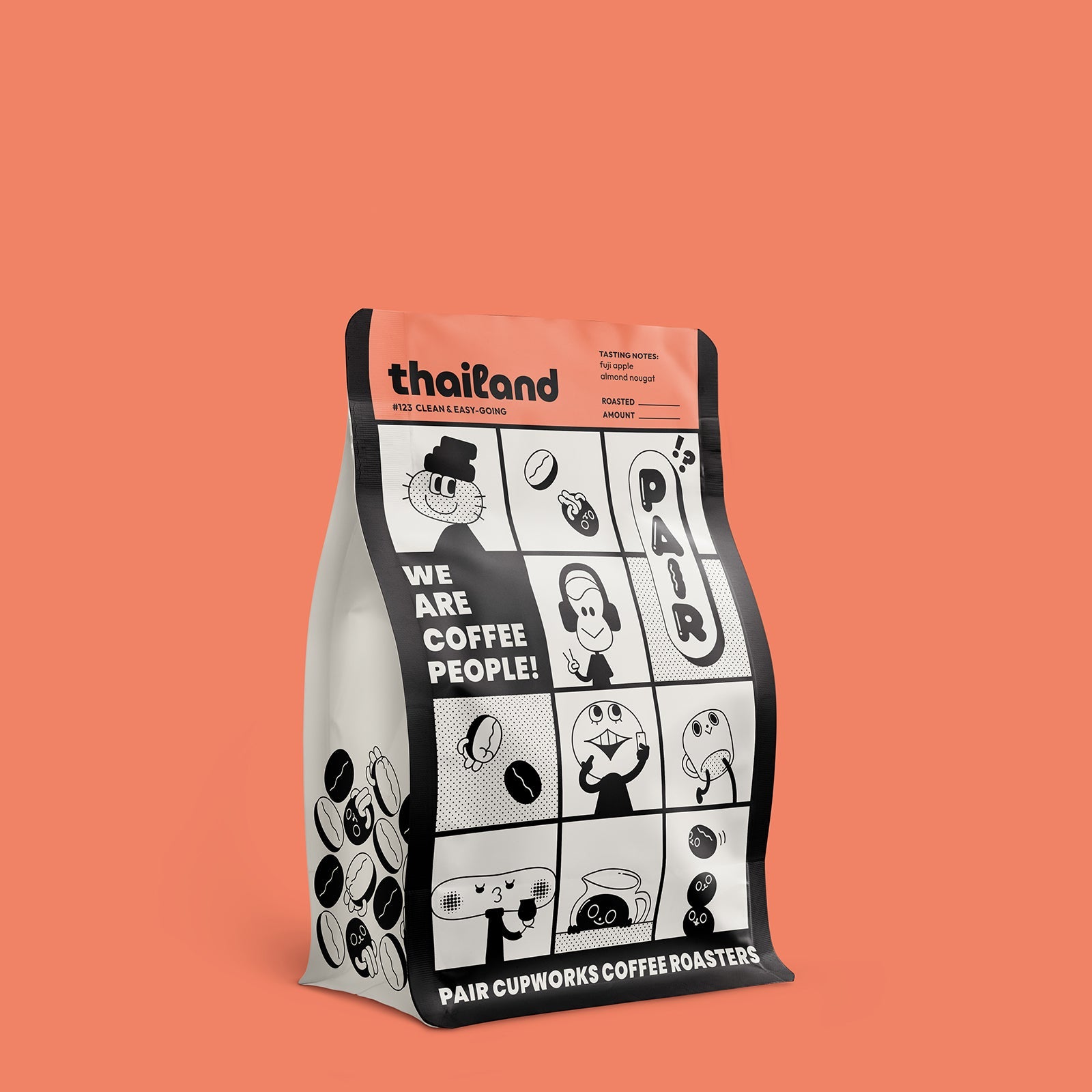 #123 Wash-Processed Coffee Beans from Thailand