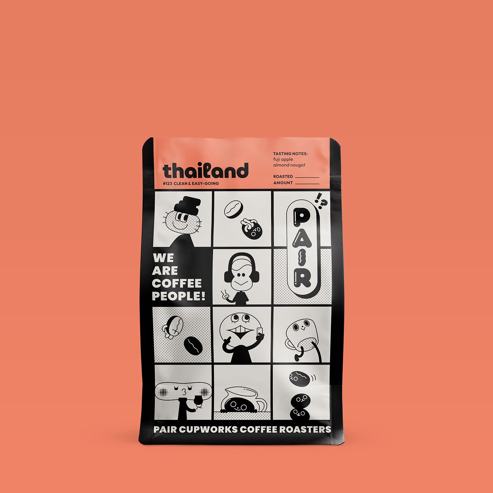 #123 Wash-Processed Coffee Beans from Thailand