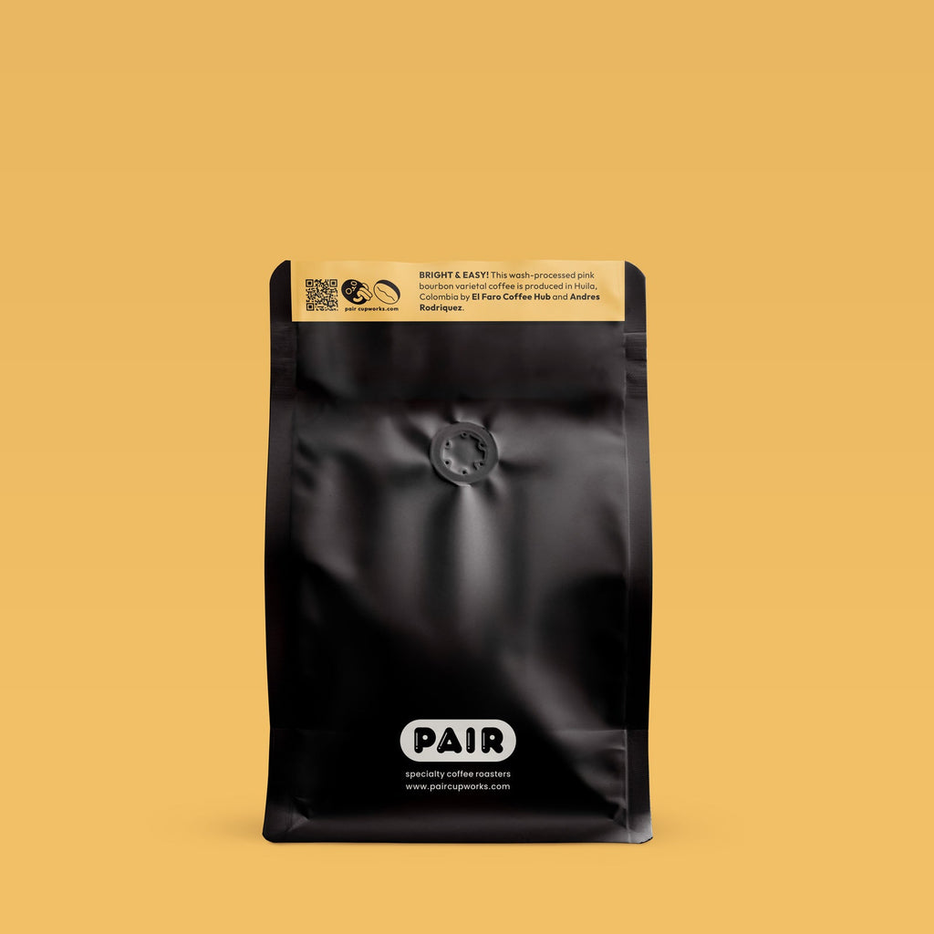 #125 Washed-Processed Pink Bourbon Coffee Beans from Colombia
