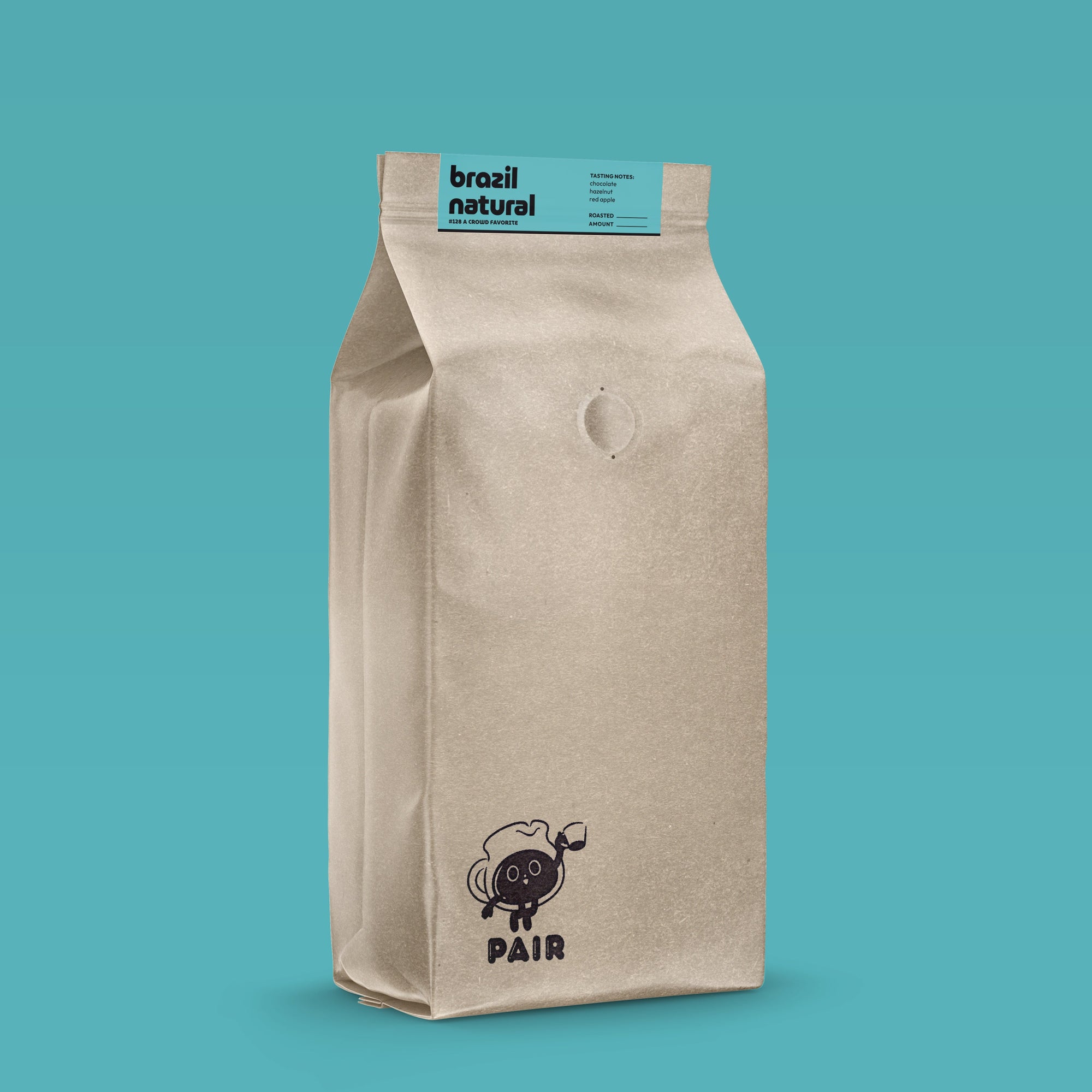 #128 Natural-Processed Coffee Beans from Brazil