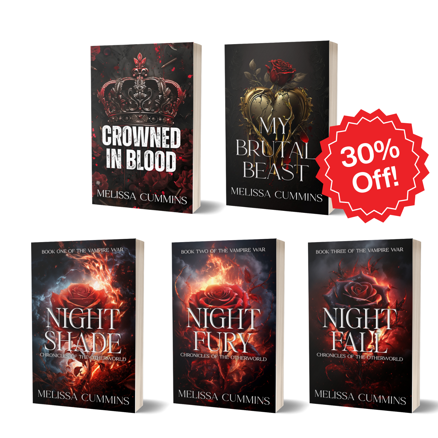 Melissa Cummins The Dark Romance Paperback Library