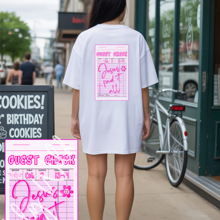 He Paid It All | Comfort Colors Tee