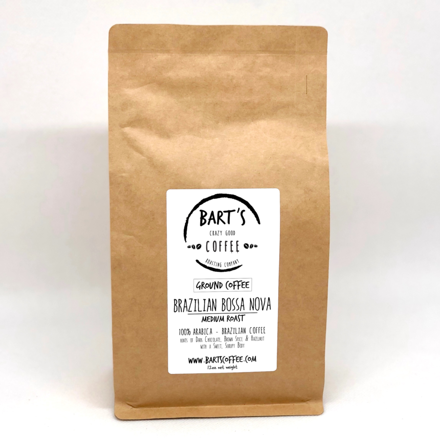 Bart's Crazy Good Coffee Roasting Company Brazilian Bossa Nova
