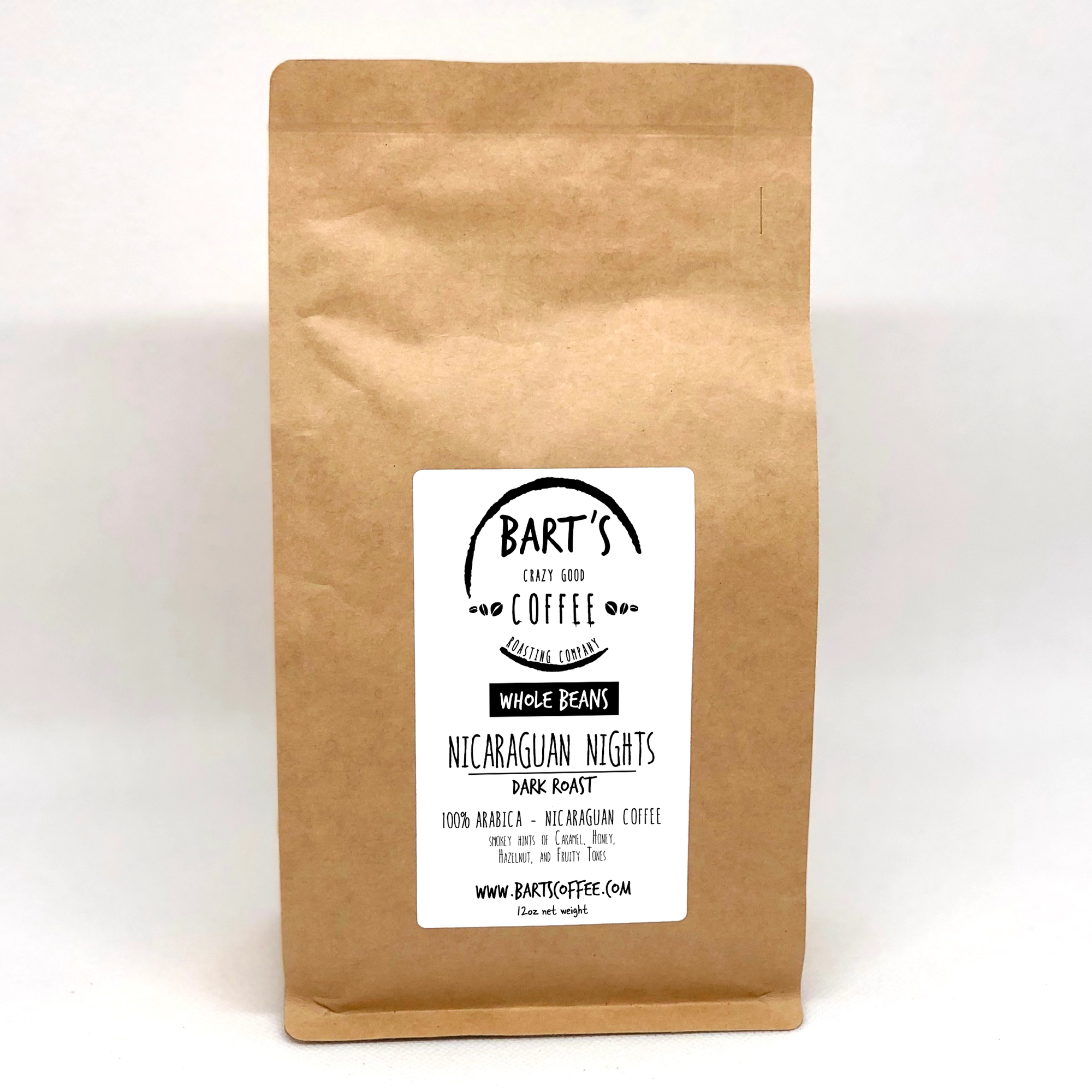 Bart's Crazy Good Coffee Roasting Company NEW - Nicaraguan Nights