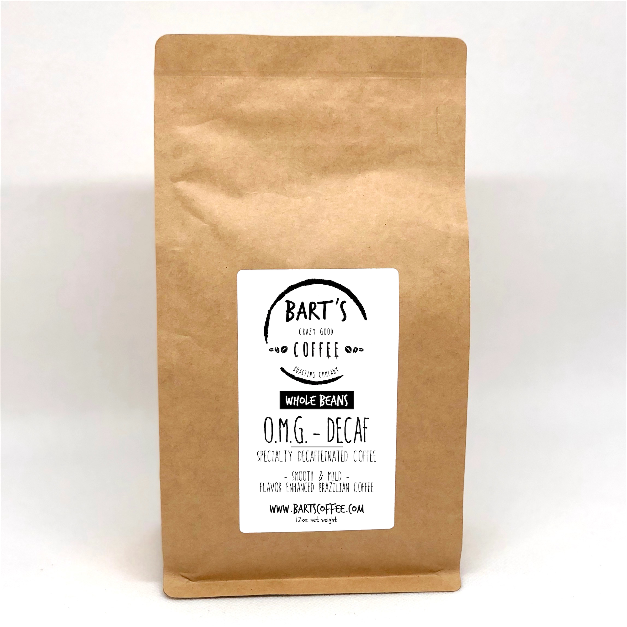 Bart's Crazy Good Coffee Roasting Company O.M.G. - Decaf