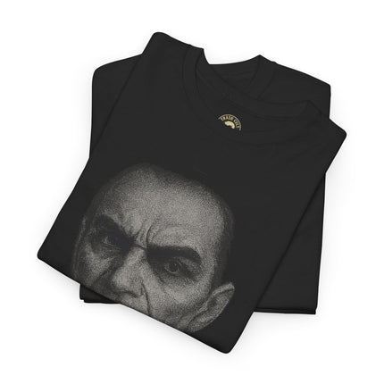 Gothic Graphic Tee, Unisex Heavy Cotton T-Shirt, Festival Wear, Statement Fashion, Halloween Outfit, Casual Street Style
