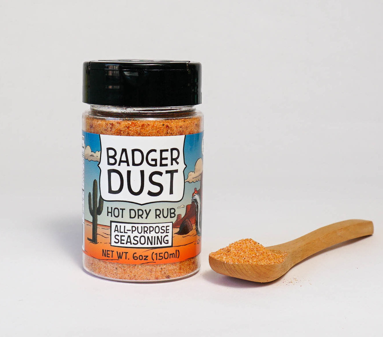 Badger Dust Hot All- Purpose Seasoning