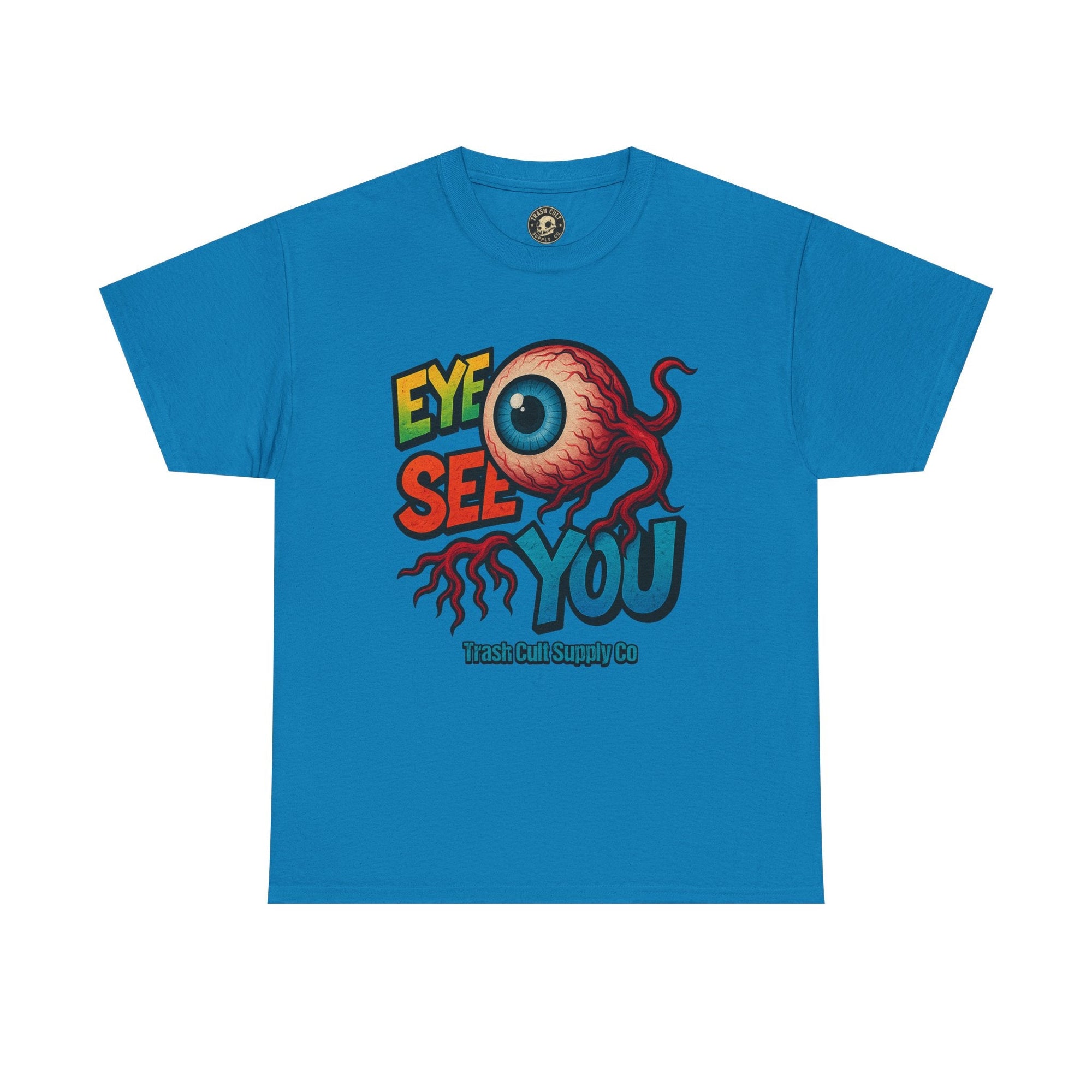 Eye See You Shirt – Creepy Eyeball Graphic Tee – Gildan 5000 Unisex