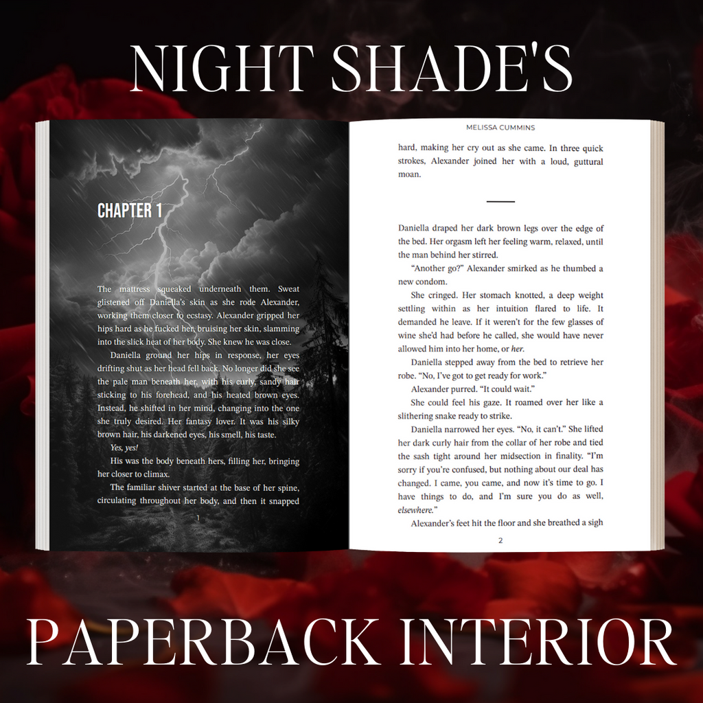 Melissa Cummins Night Shade Paperback