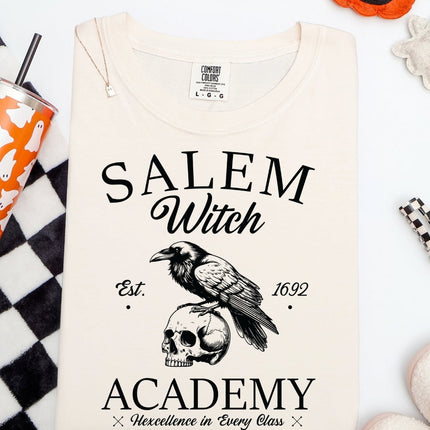 Comfort Colors Salem Witch Academy T-Shirt